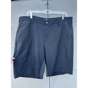 Adidas Men’s Climalite Golf Navy Black Performance Blend Shorts Size 36 READ